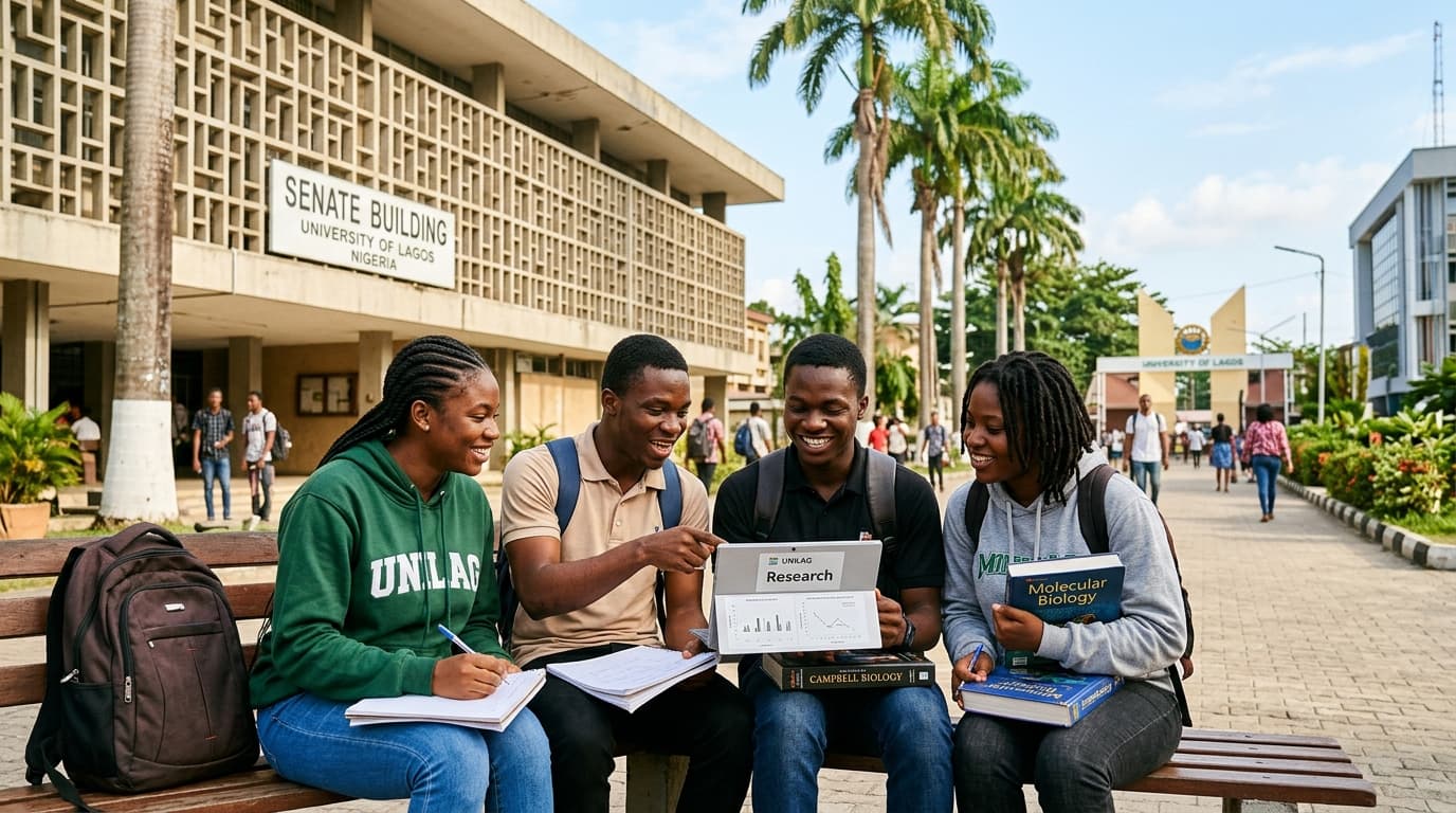 University of Lagos students and campus