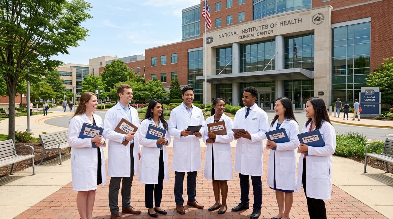 NIH Research students and campus
